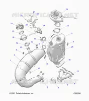 ENGINE, ECHAPPEMENT AND TURBO ASM.