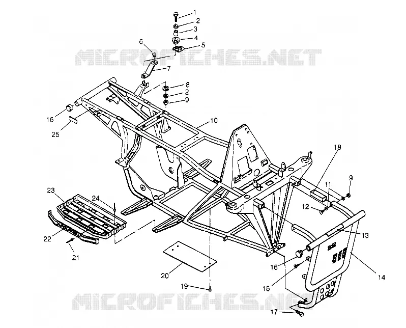CHASSIS SPORT 400L W948540 (4927232723A007)
