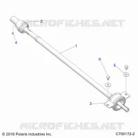 SYSTÃˆME DE TRANSMISSION, REAR PROP SHAFT