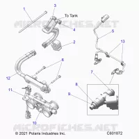 SYSTÃˆME D'ALIMENTATION, RAIL, LINES AND THROTTLE BODY