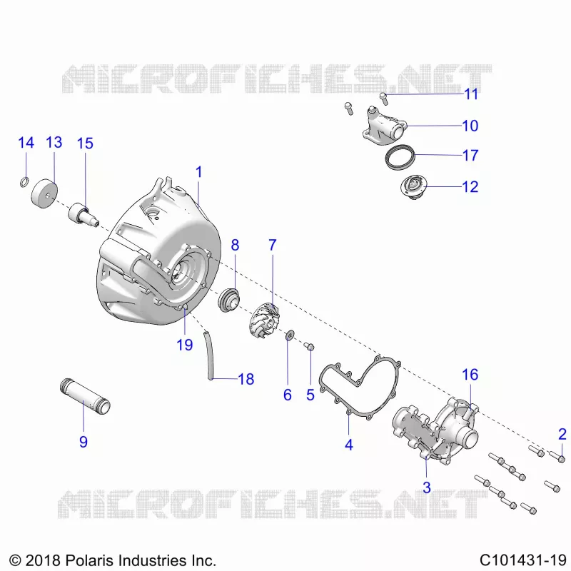 REFROIDISSEMENT SYSTEM AND WATER PUMP