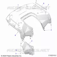 CARROSSERIE ARRIERE CAB