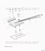 ENGINE, THROTTLE BODY AND COUVERCLE SOUPAPE