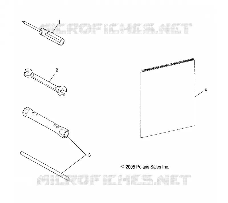 REFERENCES, MANUEL DU PROPRIETAIRE and OUTILS