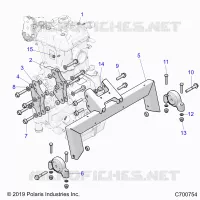 ENGINE, SUPPORT MOTEUR