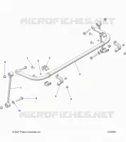 SUSPENSION, REAR BARRE STABILISATRICE