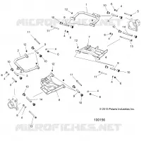 SUSPENSION ARRIERE CONTROL ARMS