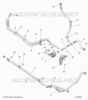REFROIDISSEMENT ROUTING MANIFOLD