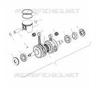 PISTON ET VILEBREQUIN (500)