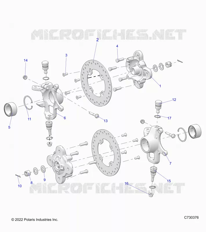 SUSPENSION AVANT HUB