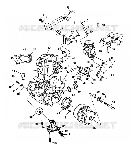 SUPPORT MOTEUR