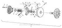 EMBRAYAGE DE TRANSMISSION ASSEMBLY SWEDISH 4X4 400L S948140 (4926912691C002)