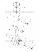 PISTON AND VILEBREQUIN STAR TRAK (4912731273019A)
