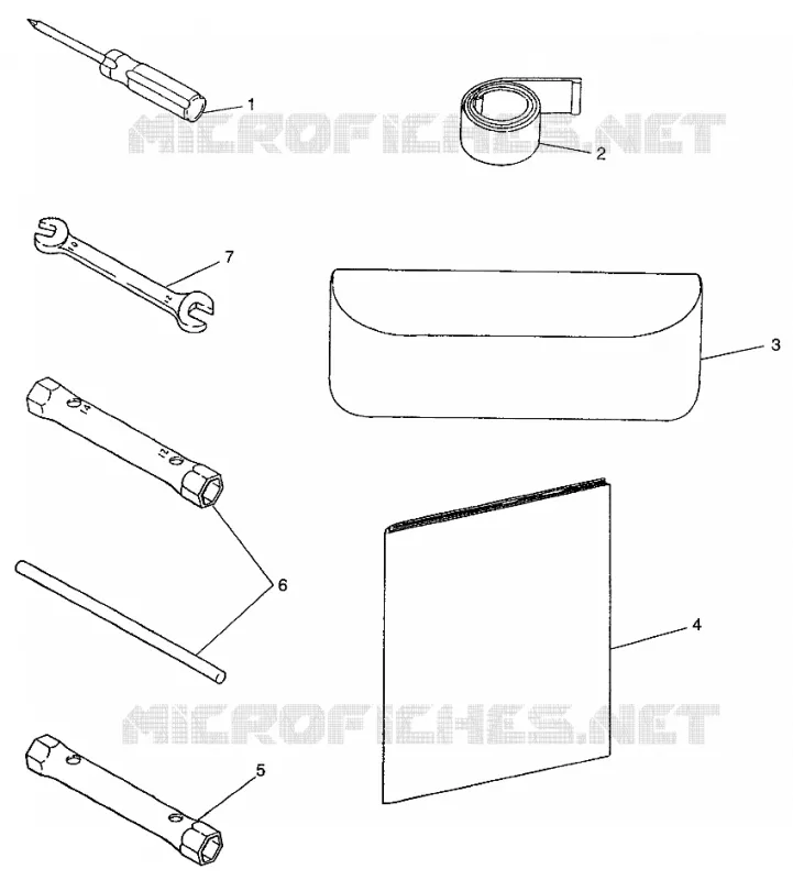 OUTILS XCF 0971643 (4938613861B012)