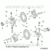 SUSPENSION AVANT HUB
