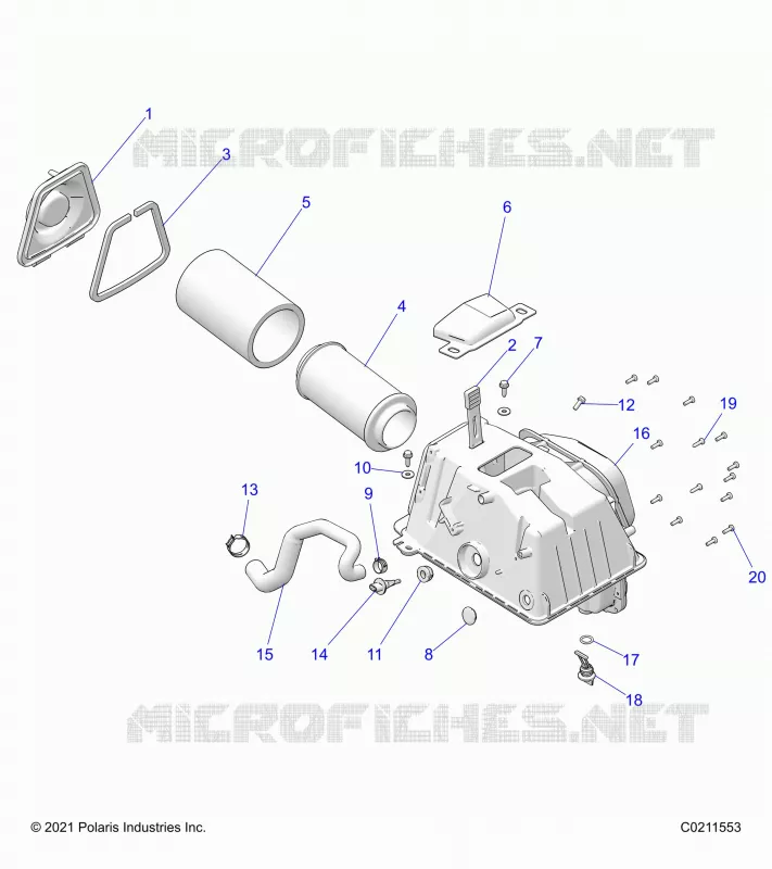 ENGINE, PRISE D'AIR