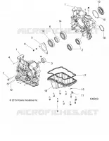 CARTERS MOTEUR -A17SES57F1/F2/FL/SET57F1 