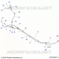 REFROIDISSEMENT ROUTING, ENGINE
