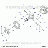 SUSPENSION, PORTE BAGAGES ARRIERE