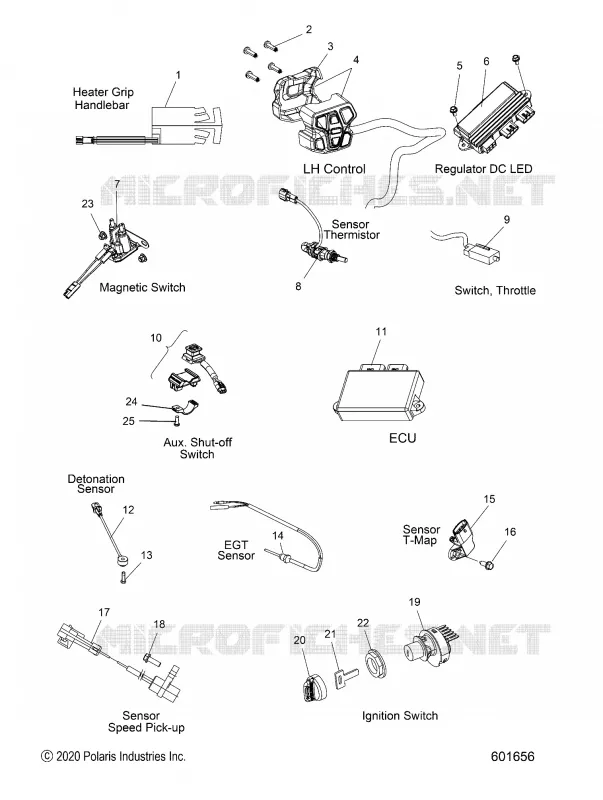 ELECTRICITE, SWITCHES, SENSORS AND COMPONENTS