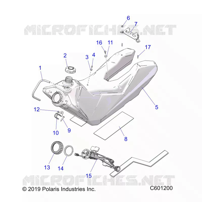 SYSTÃˆME D'ALIMENTATION, FUEL TANK ASM.