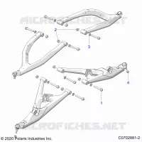 SUSPENSION AVANT CONTROL ARMS MOUNTING