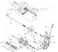 SYSTÈME DE TRANSMISSION 440 XCR 0961660 (4932113211B010)