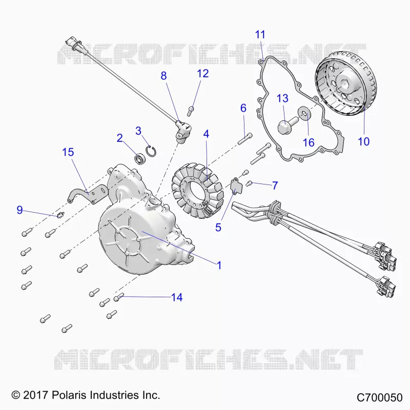 ENGINE, STATOR AND FLYROUE