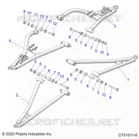 SUSPENSION AVANT CONTROL ARMS