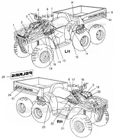 EMBLEMES BIG BOSS 6X6 400L W97AE38A (4940814081A009)