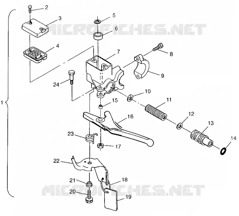 MAITRE CYLINDRE 440 XC 0971760 (4937873787A014)