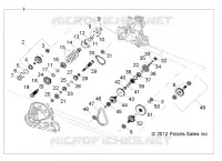 SYSTÈME DE TRANSMISSION, PONT PRINCIPAL INTERNALS