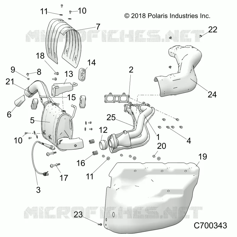 ENGINE, ECHAPPEMENT