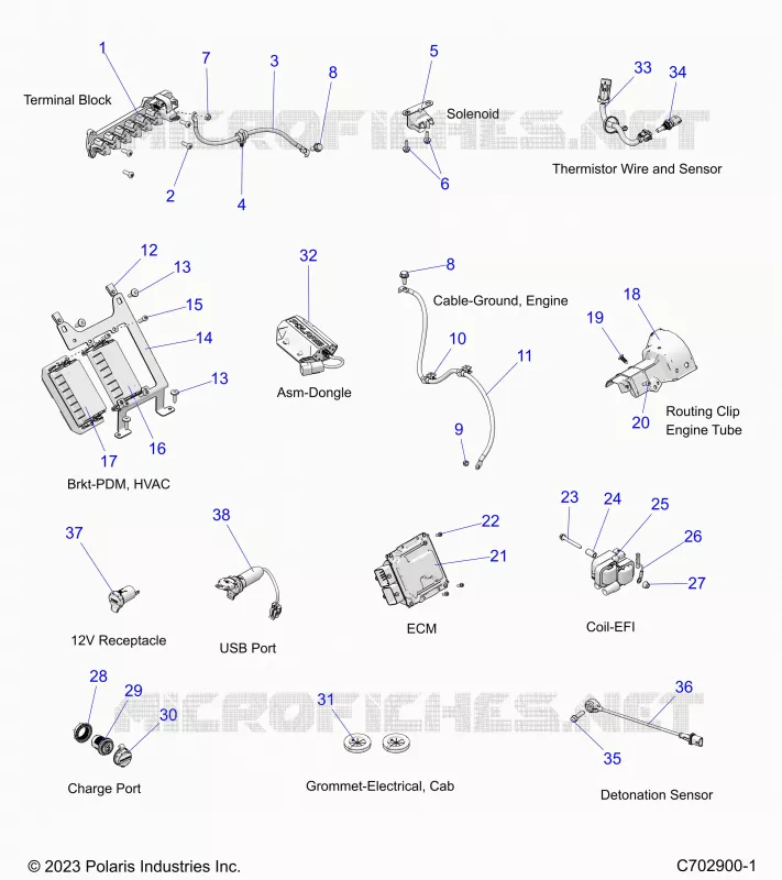 ELECTRICITE, COMPONENTS