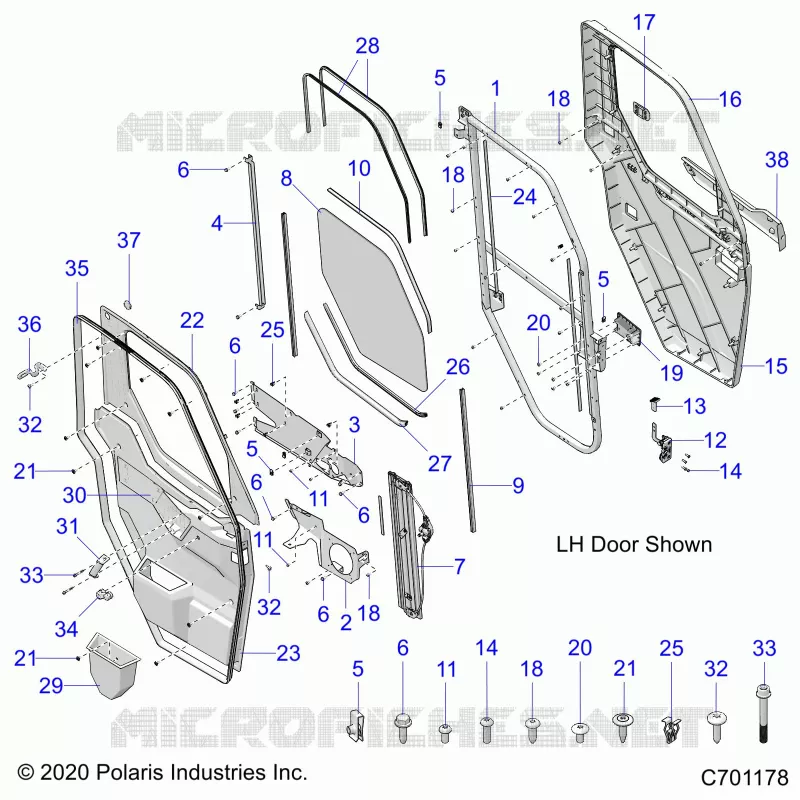 PORTES, FRONT