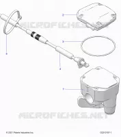 DIRECTION, CONTROLS, THROTTLE ASM. AND CABLE