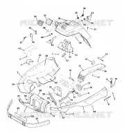 CARROSSERIE AVANT Indy Lite/Star Lite (4921332133003A)