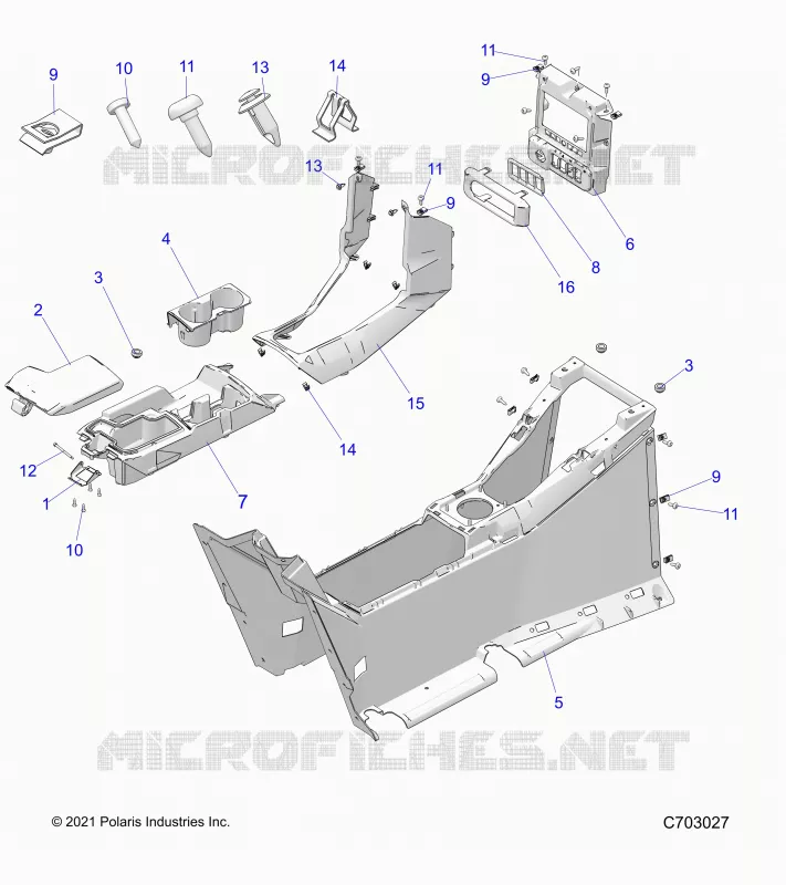CONSOLE CENTRALE