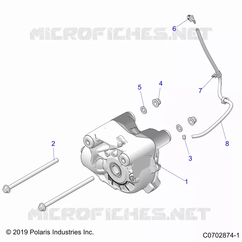 SYSTÃˆME DE TRANSMISSION, FRONT GEARCASE MOUNTING