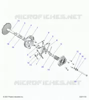 SYSTÃˆME DE TRANSMISSION, PRIMARY CLUTCH