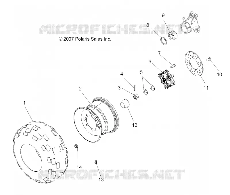 ROUES, REAR
