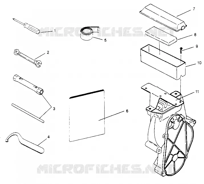 OUTILS  TRAIL 0952761, TRAIL DELUXE 0952262,   and EUROPEAN TRAIL DELUXE (4928862886B014)