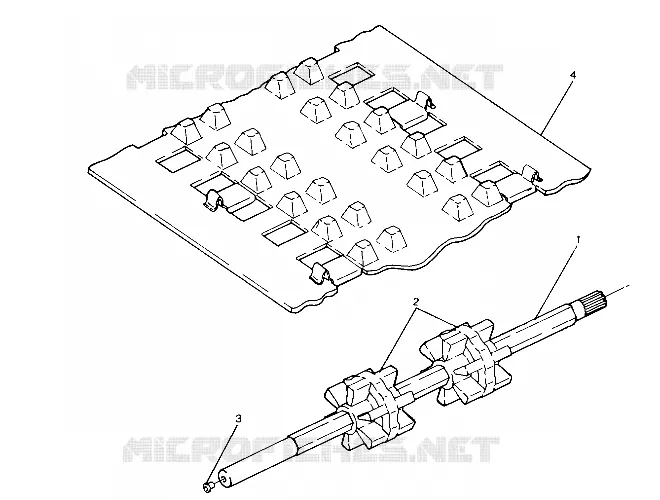 ARBRE DE TRANSMISSION STAR TRAK (4912731273011A)