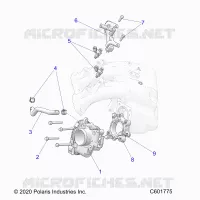 SYSTÃˆME D'ALIMENTATION, THROTTLE BODY/FUEL RAIL