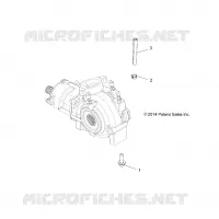 DRIVE TRAIN, SUPPORT PONT, FRONT