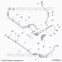 REFROIDISSEMENT ROUTING MANIFOLD