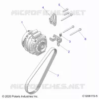 ENGINE, ALTERNATEUR