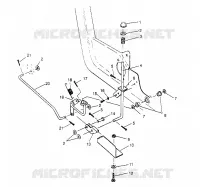 PEDALE ET FREIN DE PARKING ASSEMBLY 6x6 400L