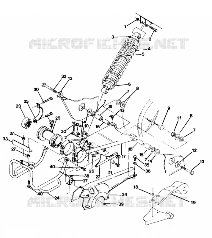 BRAS OSCILLANT WLDMT (MIDDLE) UPDATED 2-91 6X6 (4919811981039A)