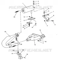 ECHAPPEMENT RXL 0940768 and RXL TOURING 0940869 (4925062506032A)